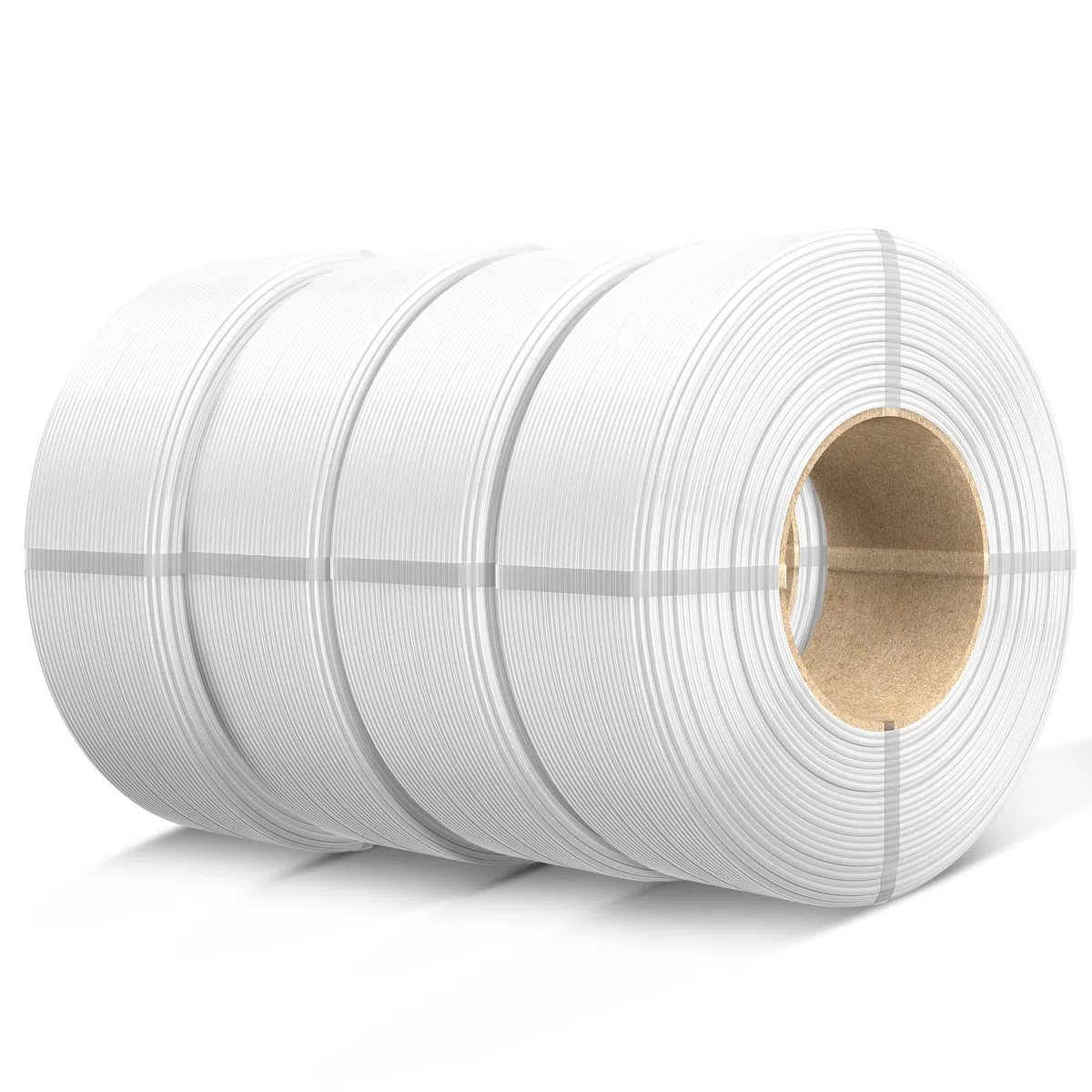 SUNLU PETG Filament Refill 1.75mm 4KG Bundle Weiß 3D Drucker Filament